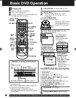 Preview for 20 page of Panasonic Omnivision VHS PV-DF273 Operating Instructions Manual