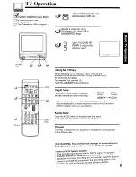 Preview for 9 page of Panasonic Omnivision VHS PV-M2046 Operating Instructions Manual