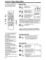 Preview for 14 page of Panasonic Omnivision VHS PV-M2046 Operating Instructions Manual