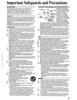 Preview for 3 page of Panasonic Omnivision VHS PV-M2046 User Manual