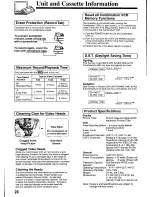 Preview for 24 page of Panasonic Omnivision VHS PV-M2046 User Manual