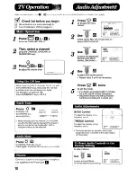 Предварительный просмотр 12 страницы Panasonic Omnivision VHS PV-M2765 Operating Instructions Manual