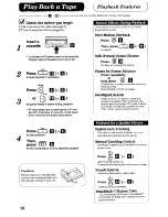 Предварительный просмотр 16 страницы Panasonic Omnivision VHS PV-M2765 Operating Instructions Manual