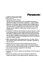 Предварительный просмотр 2 страницы Panasonic Omnivision VHS PV-V402 Service Manual