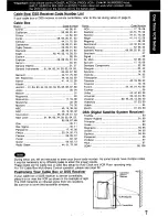 Preview for 7 page of Panasonic Omnivision VHS PV-VS4820 Operating Manual