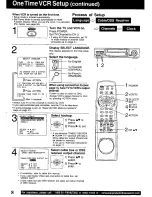 Preview for 8 page of Panasonic Omnivision VHS PV-VS4820 Operating Manual