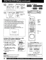 Preview for 10 page of Panasonic Omnivision VHS PV-VS4820 Operating Manual