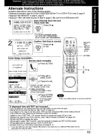 Preview for 11 page of Panasonic Omnivision VHS PV-VS4820 Operating Manual