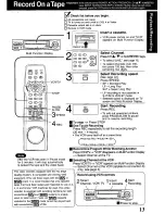 Preview for 13 page of Panasonic Omnivision VHS PV-VS4820 Operating Manual