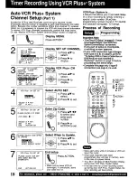 Preview for 18 page of Panasonic Omnivision VHS PV-VS4820 Operating Manual