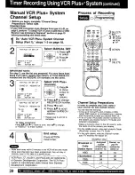 Preview for 20 page of Panasonic Omnivision VHS PV-VS4820 Operating Manual