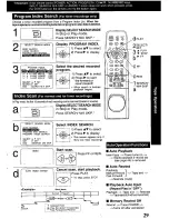 Preview for 29 page of Panasonic Omnivision VHS PV-VS4820 Operating Manual