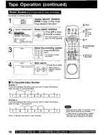 Preview for 30 page of Panasonic Omnivision VHS PV-VS4820 Operating Manual