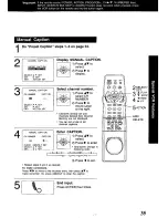 Preview for 35 page of Panasonic Omnivision VHS PV-VS4820 Operating Manual