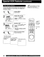 Preview for 36 page of Panasonic Omnivision VHS PV-VS4820 Operating Manual