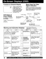 Preview for 46 page of Panasonic Omnivision VHS PV-VS4820 Operating Manual