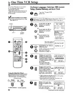 Preview for 12 page of Panasonic Omnivsion PVS4670 Operating Instructions Manual