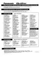 Preview for 39 page of Panasonic Omnivsion PVS4670 Operating Instructions Manual