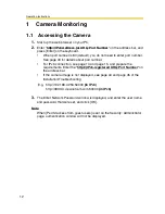 Preview for 12 page of Panasonic OneHome BB-HCM311A Operating Instructions Manual