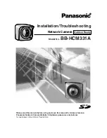 Preview for 1 page of Panasonic OneHome BB-HCM331A Installation/Troubleshooting Manual