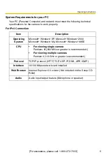 Preview for 5 page of Panasonic OneHome BB-HCM331A Operating Instructions Manual