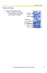 Preview for 25 page of Panasonic OneHome BB-HCM331A Operating Instructions Manual