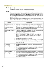 Preview for 46 page of Panasonic OneHome BB-HCM331A Operating Instructions Manual