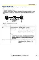 Предварительный просмотр 49 страницы Panasonic OneHome BB-HCM331A Operating Instructions Manual