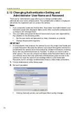 Preview for 70 page of Panasonic OneHome BB-HCM331A Operating Instructions Manual