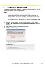 Preview for 111 page of Panasonic OneHome BB-HCM331A Operating Instructions Manual