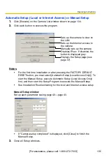 Preview for 135 page of Panasonic OneHome BB-HCM331A Operating Instructions Manual