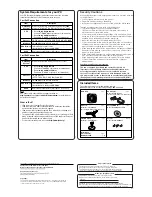 Preview for 2 page of Panasonic OneHome KX-HCM110A Installation Manual