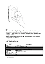 Предварительный просмотр 8 страницы Panasonic OneHome KX-HCM110A Service Manual