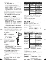 Предварительный просмотр 3 страницы Panasonic oral irrigator Operating Instructions