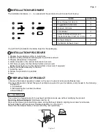 Preview for 2 page of Panasonic Over The Range Microwave Oven Instalaltion Manual