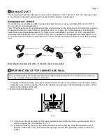 Preview for 5 page of Panasonic Over The Range Microwave Oven Instalaltion Manual