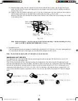 Preview for 8 page of Panasonic Over The Range Microwave Oven Installation Instructions Manual