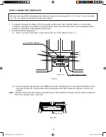 Preview for 9 page of Panasonic Over The Range Microwave Oven Installation Instructions Manual