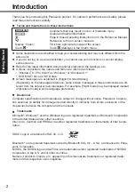 Preview for 2 page of Panasonic P-2013-0597 Operating Instructions Manual