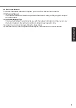 Preview for 3 page of Panasonic P-2013-0597 Operating Instructions Manual