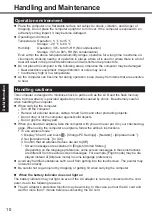 Preview for 10 page of Panasonic P-2013-0597 Operating Instructions Manual