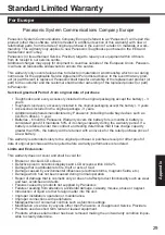 Preview for 29 page of Panasonic P-2013-0597 Operating Instructions Manual