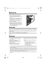 Предварительный просмотр 6 страницы Panasonic P2 AJ-PCD30P Operating Instructions Manual