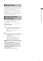 Preview for 41 page of Panasonic P2HD AG-3DP1G Operating Instructions Manual