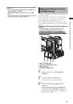 Preview for 57 page of Panasonic P2HD AG-3DP1G Operating Instructions Manual