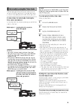 Preview for 65 page of Panasonic P2HD AG-3DP1G Operating Instructions Manual