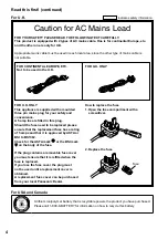 Предварительный просмотр 4 страницы Panasonic P2HD AG-HPG20 Operating Instructions Manual