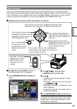 Предварительный просмотр 23 страницы Panasonic P2HD AG-HPG20 Operating Instructions Manual