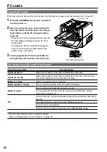 Предварительный просмотр 28 страницы Panasonic P2HD AG-HPG20 Operating Instructions Manual