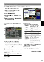 Предварительный просмотр 43 страницы Panasonic P2HD AG-HPG20 Operating Instructions Manual